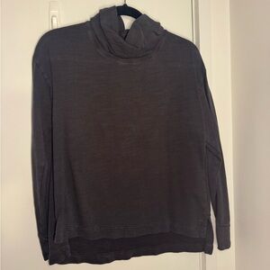 J. Crew vintage fleece cowl neck casual top